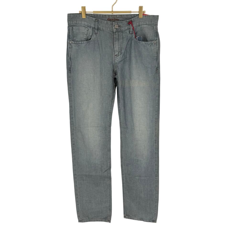 Robert Graham Jeans Men's Casual Pants BELIZE Indigo Light Wash,Straight Leg, 32